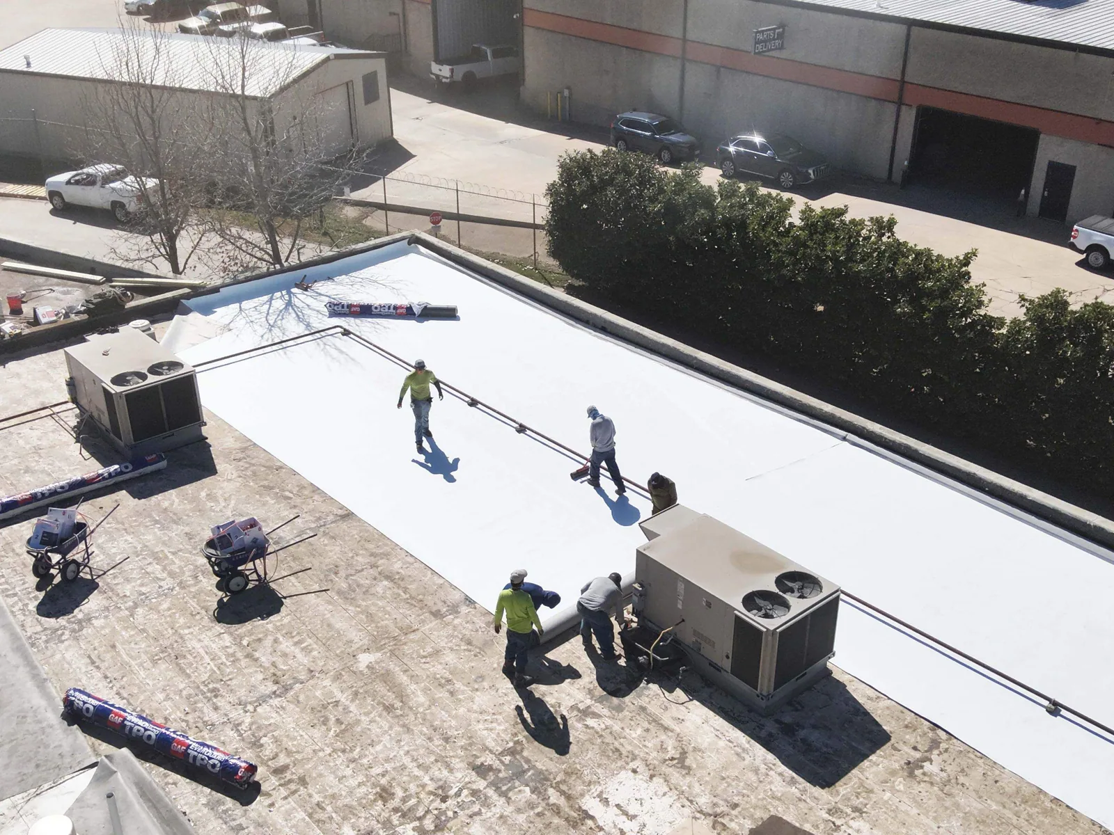 TPO Roofing for Commercial Buildings in Bridgeport, CT
