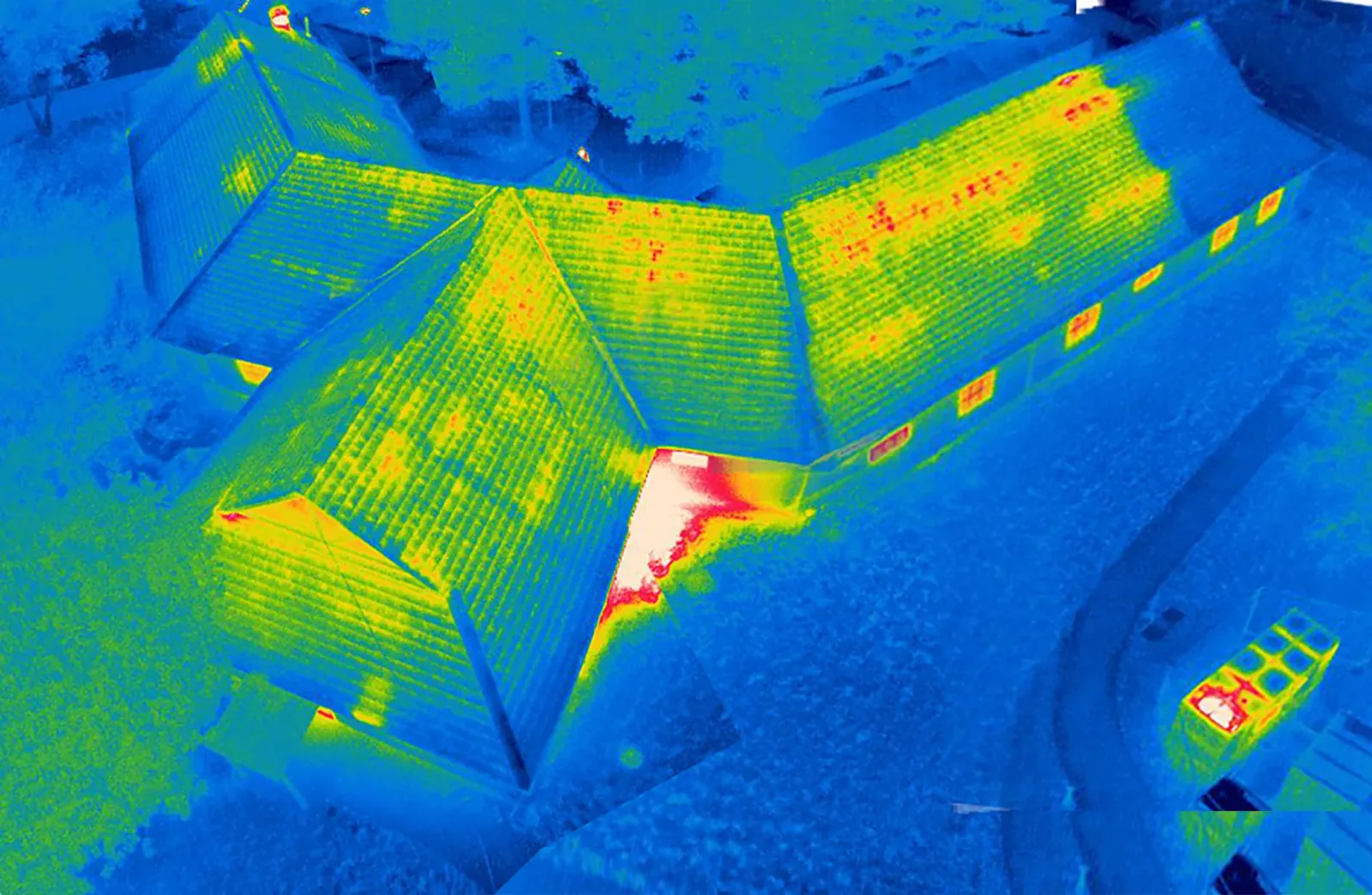Infrared Roof Moisture Survey in Bridgeport, CT
